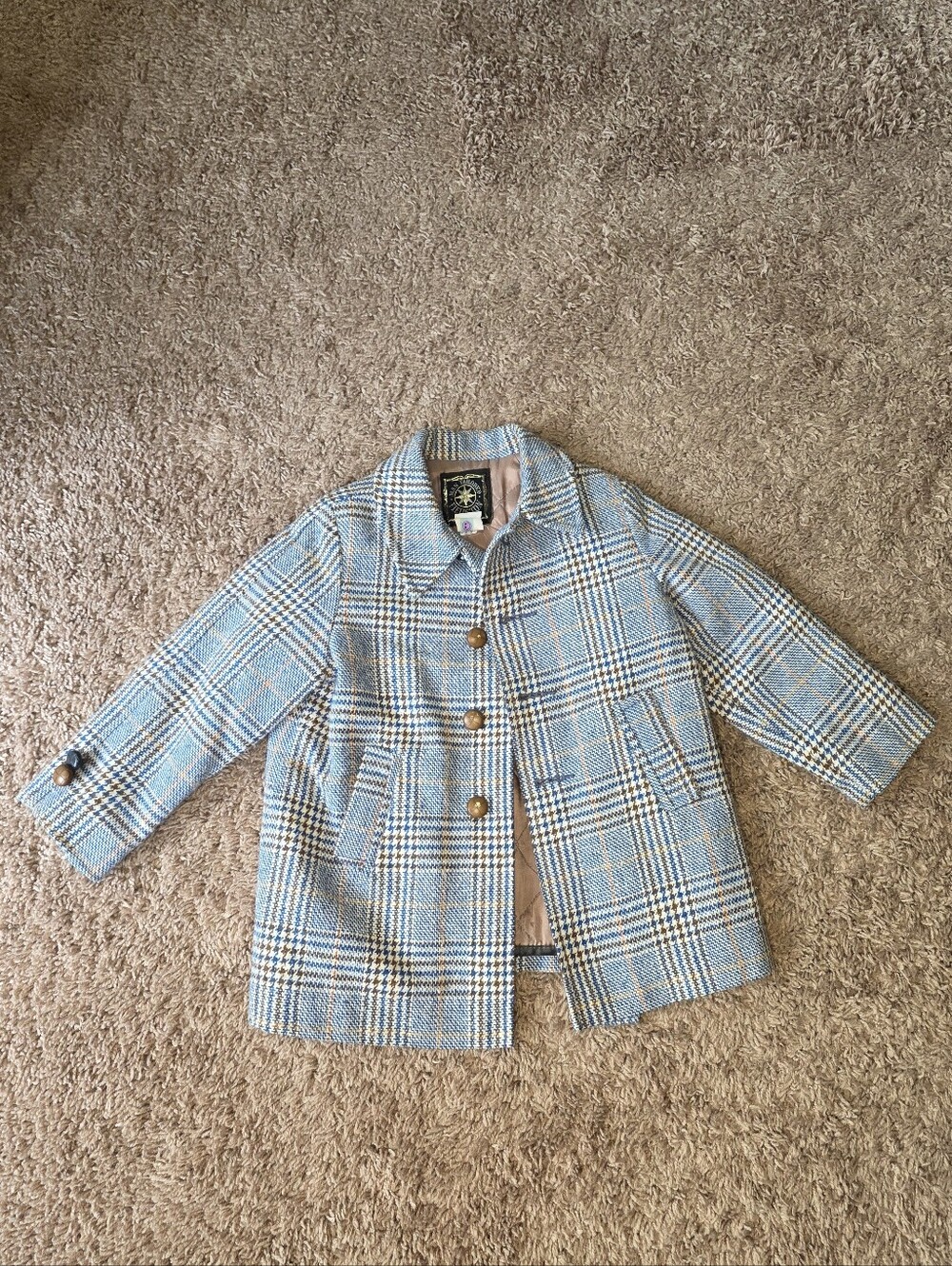Fieldston Man Tailored Unisex Kid's Coat Size 4